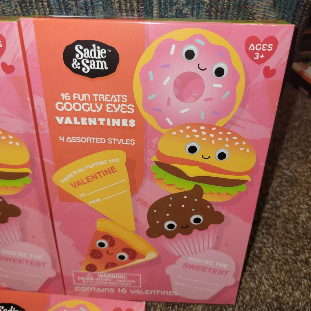 🏖Sadie & Sam Googly Eyes Valentines Treats